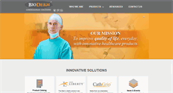 Desktop Screenshot of bioderminc.com